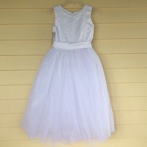 Sweet Kids white special occasion dress